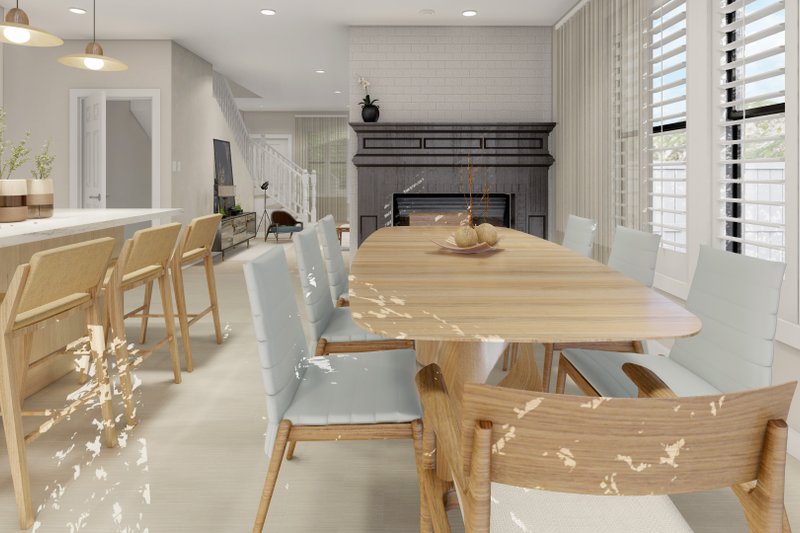 Dream House Plan - Interior - Dining Room for Ranch House Plan #1060-6 - 3 bed, 3 bath