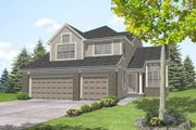 Traditional Style House Plan - 4 Beds 3 Baths 2932 Sq/Ft Plan #50-247 