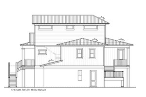 Exterior - Other Elevation 1 for Beach House Plan #938-126 - 4 bed, 3.5 bath