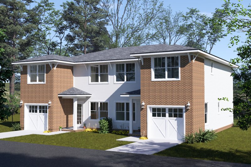 Architectural House Design - Exterior - Other Elevation 1 for Traditional House Plan #513-2464 - 3 bed, 2.5 bath