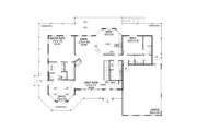 Country Style House Plan - 2 Beds 2.5 Baths 2355 Sq/Ft Plan #60-645 