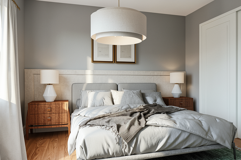 Architectural House Design - Interior - Bedroom 1 for Craftsman House Plan #1064-474 - 4 bed, 2.5 bath
