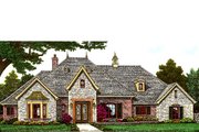 European Style House Plan - 3 Beds 2.5 Baths 2881 Sq/Ft Plan #310-980 