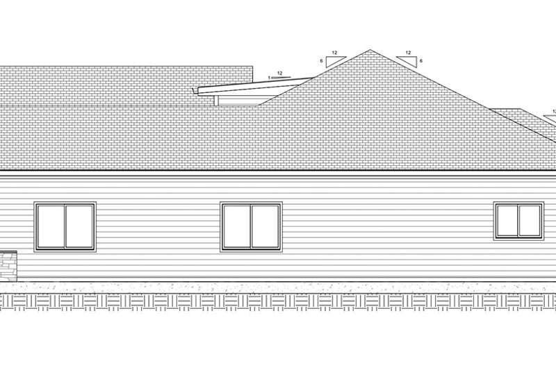 Architectural House Design - Left Side