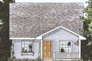 Traditional Style House Plan - 2 Beds 2 Baths 1080 Sq/Ft Plan #20-1699 