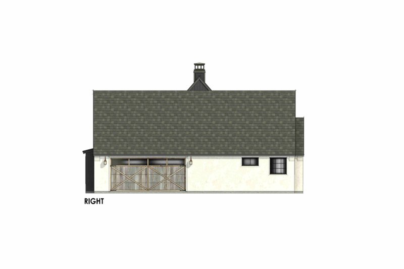 Home Plan - Exterior - Other Elevation 1 for European House Plan #1096-84 - 4 bed, 3.5 bath