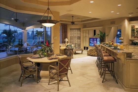 Interior - Kitchen for Mediterranean House Plan #930-15 - 5 bed, 6 bath