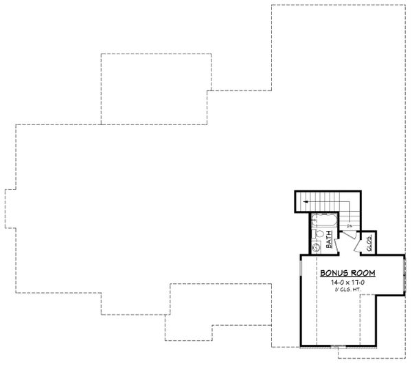 Craftsman Floor Plan - Other Floor Plan #430-155