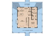 Cabin Style House Plan - 3 Beds 2.5 Baths 1660 Sq/Ft Plan #923-352 