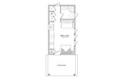 Modern Style House Plan - 1 Beds 1 Baths 312 Sq/Ft Plan #914-2 