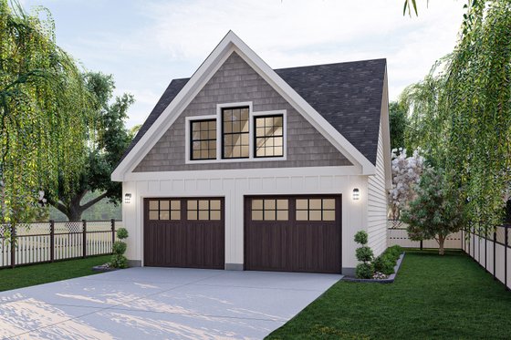 Exterior - Other Elevation for Traditional House Plan #455-53, 0 bath