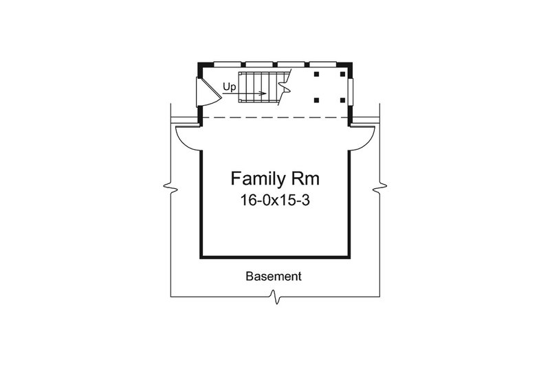 Dream House Plan - Floor Plan - Lower Floor for Ranch House Plan #57-667 - 3 bed, 2 bath