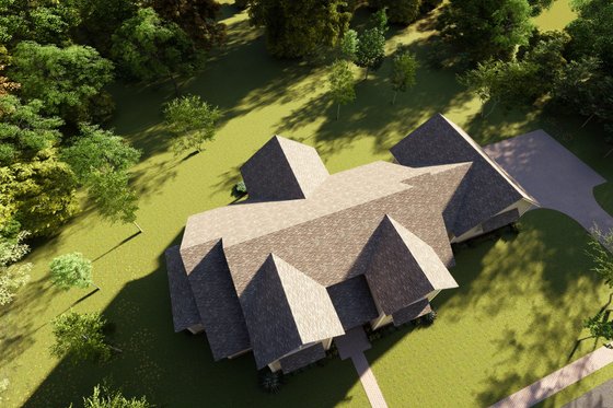 Exterior - Other Elevation 5 for Farmhouse House Plan #513-2223 - 4 bed, 3.5 bath