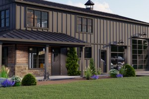 Exterior - Other Elevation 2 for Barndominium House Plan #1064-149 - 3 bed, 2.5 bath