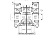 European Style House Plan - 3 Beds 2 Baths 3978 Sq/Ft Plan #310-471 
