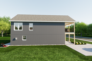 Country Style House Plan - 3 Beds 2.5 Baths 1969 Sq/Ft Plan #1116-24 Exterior 