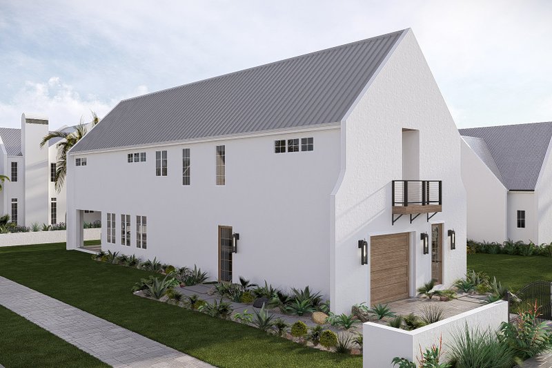 House Blueprint - Exterior - Other Elevation for Beach House Plan #455-755 - 3 bed, 2.5 bath