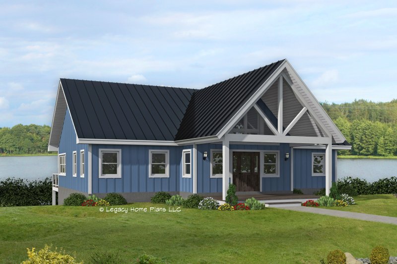 Dream House Plan - Country Exterior - Front Elevation Plan #932-646