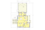 Modern Style House Plan - 4 Beds 3 Baths 1915 Sq/Ft Plan #573-1 