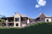 Tudor Style House Plan - 5 Beds 7 Baths 5917 Sq/Ft Plan #1069-37 Exterior 