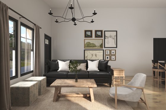 Interior - Other for Barndominium House Plan #1070-173 - 2 bed, 1 bath