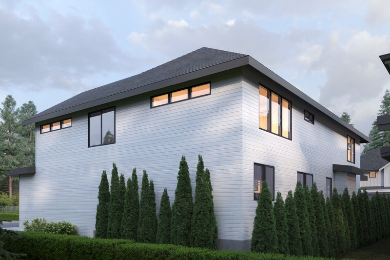 Dream House Plan - Exterior - Rear Elevation for Contemporary House Plan #1066-204 - 5 bed, 3 bath