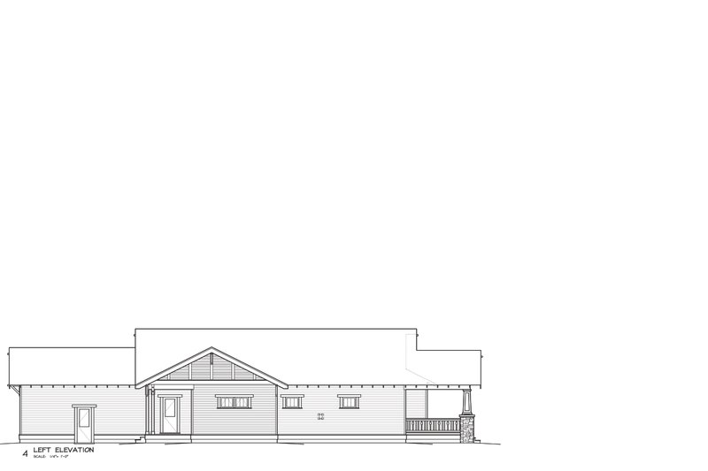 Home Plan - Exterior - Other Elevation for Craftsman House Plan #434-4 - 3 bed, 2.5 bath
