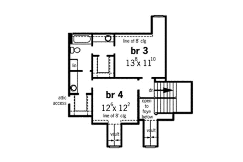 Country Style House Plan 4 Beds 3 Baths 2428 Sq/Ft Plan 16251