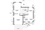 Mediterranean Style House Plan - 3 Beds 2.5 Baths 2003 Sq/Ft Plan #420-286 