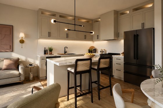 Interior - Kitchen for Modern House Plan #124-1472 - 10 bed, 10 bath