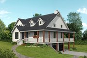 Southern Style House Plan - 3 Beds 2.5 Baths 2400 Sq/Ft Plan #932-882 