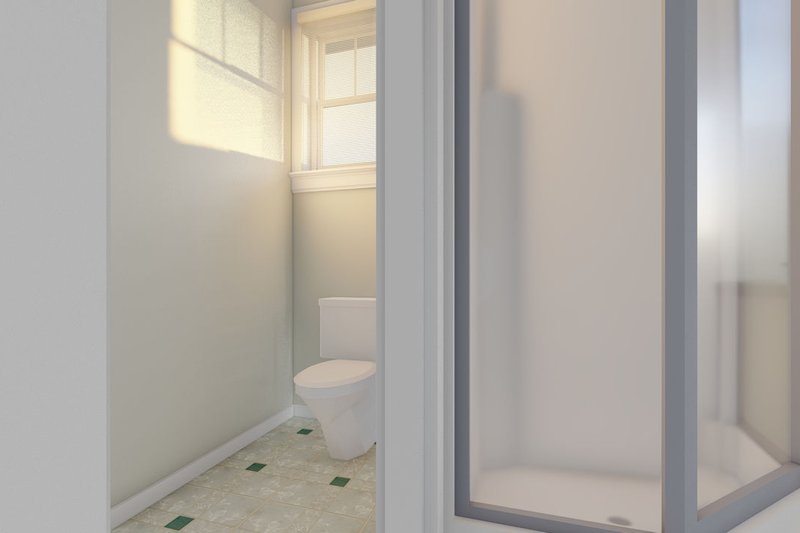 Dream House Plan - Interior - Master Bathroom 1 for Farmhouse House Plan #126-241 - 4 bed, 3 bath