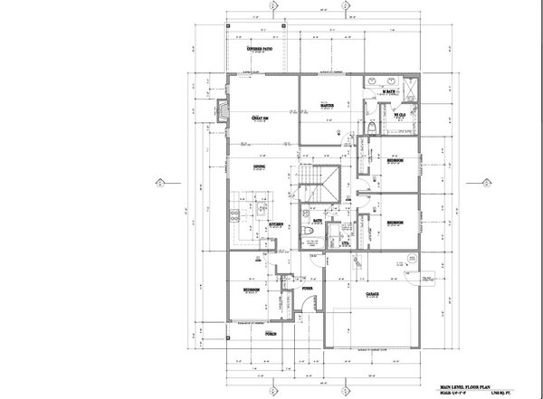 Dream House Plan - Contemporary Floor Plan - Main Floor Plan #53-773