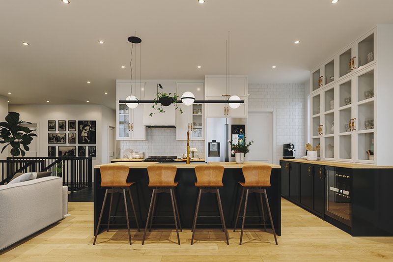Dream House Plan - Interior - Kitchen for Farmhouse House Plan #23-2753 - 4 bed, 2.5 bath