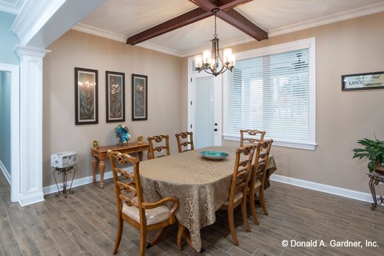 Interior - Dining Room for Ranch House Plan #929-1050 - 5 bed, 4 bath