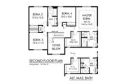 Country Style House Plan - 4 Beds 2.5 Baths 2552 Sq/Ft Plan #1010-246 