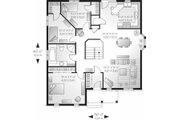 House Plan - 3 Beds 1 Baths 1321 Sq/Ft Plan #23-690 