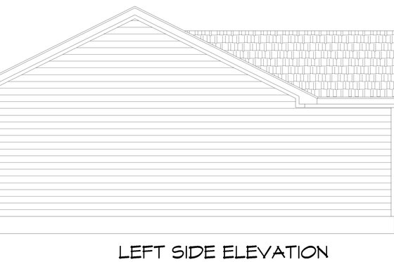 Exterior - Other Elevation for Craftsman House Plan #932-1038 - 3 bed, 3 bath