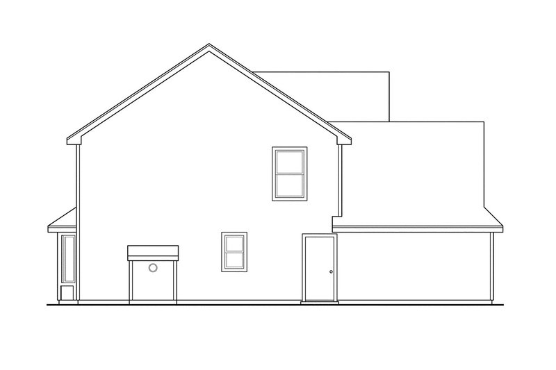 House Plan Design - Exterior - Other Elevation for Traditional House Plan #124-302 - 3 bed, 2.5 bath