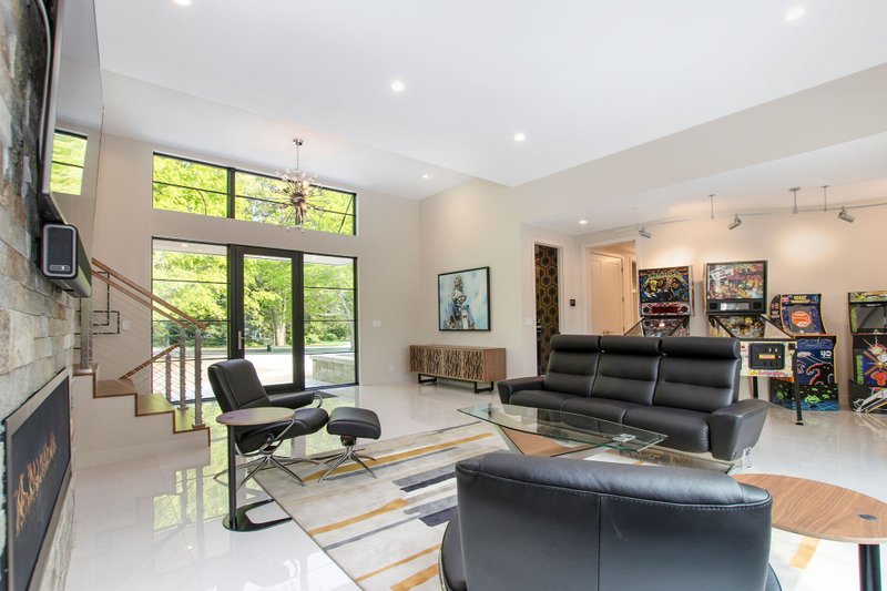 House Design - Interior - Family Room for Contemporary House Plan #928-343 - 3 bed, 2.5 bath