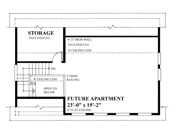 Traditional Floor Plan - Upper Floor Plan #118-130