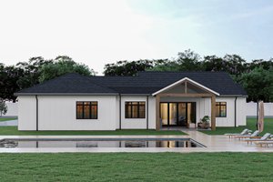 Exterior - Other Elevation 1 for Farmhouse House Plan #1112-13 - 3 bed, 2.5 bath