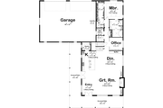Barndominium Style House Plan - 4 Beds 3.5 Baths 3835 Sq/Ft Plan #455-726 Floor 