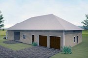 Traditional Style House Plan - 3 Beds 2 Baths 2208 Sq/Ft Plan #44-163 