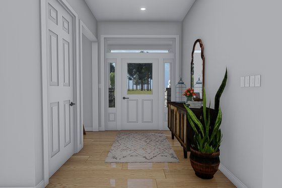 Interior - Entry for Craftsman House Plan #1060-53 - 3 bed, 2.5 bath