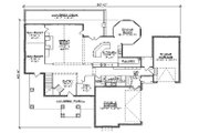 Bungalow Style House Plan - 3 Beds 4.5 Baths 3660 Sq/Ft Plan #5-468 