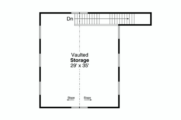 House Blueprint - Country Floor Plan - Upper Floor Plan #124-1241