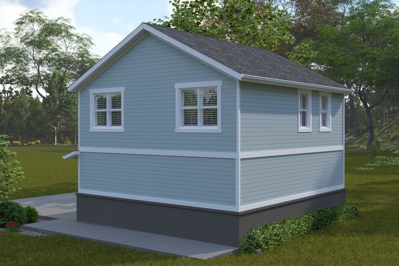 Home Plan - Exterior - Other Elevation for Traditional House Plan #1060-380 - 2 bed, 1 bath