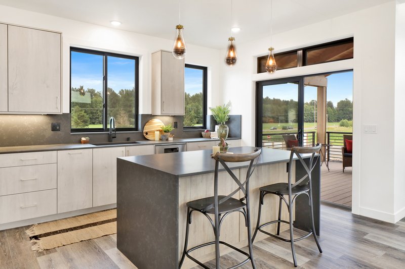 Home Plan - Interior - Kitchen 1 for Contemporary House Plan #1070-225 - 2 bed, 2.5 bath