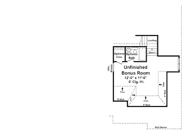 Home Plan - European Floor Plan - Other Floor Plan #21-298